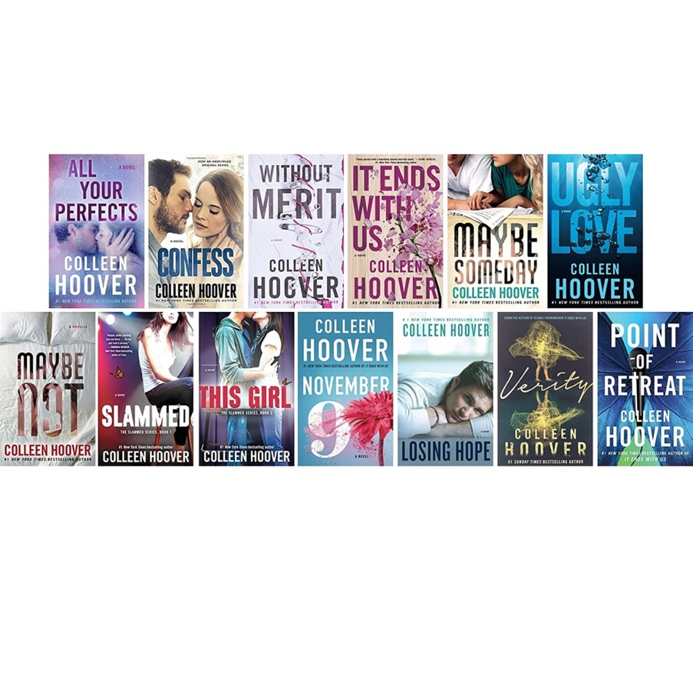 Collection of Colleen Hoover Books
